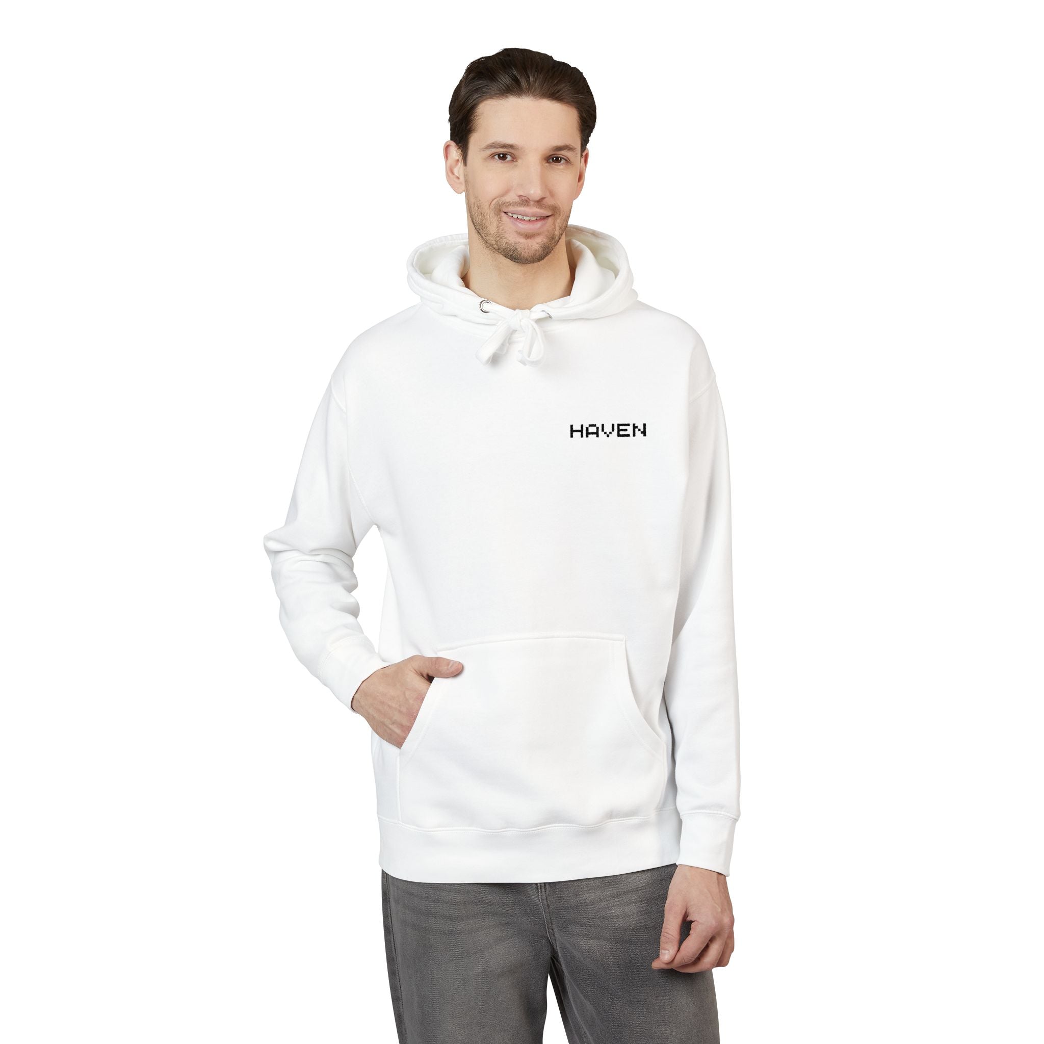 HAVEN Minimalist Logo Hoodie