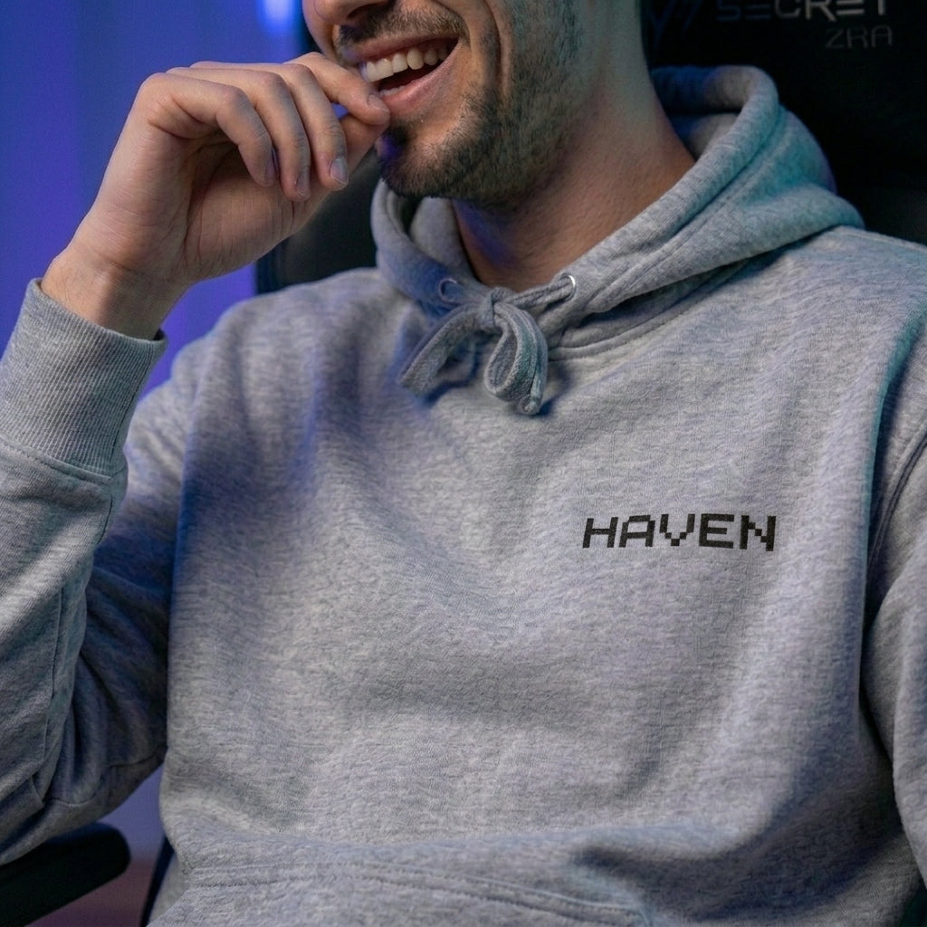 HAVEN Minimalist Logo Hoodie