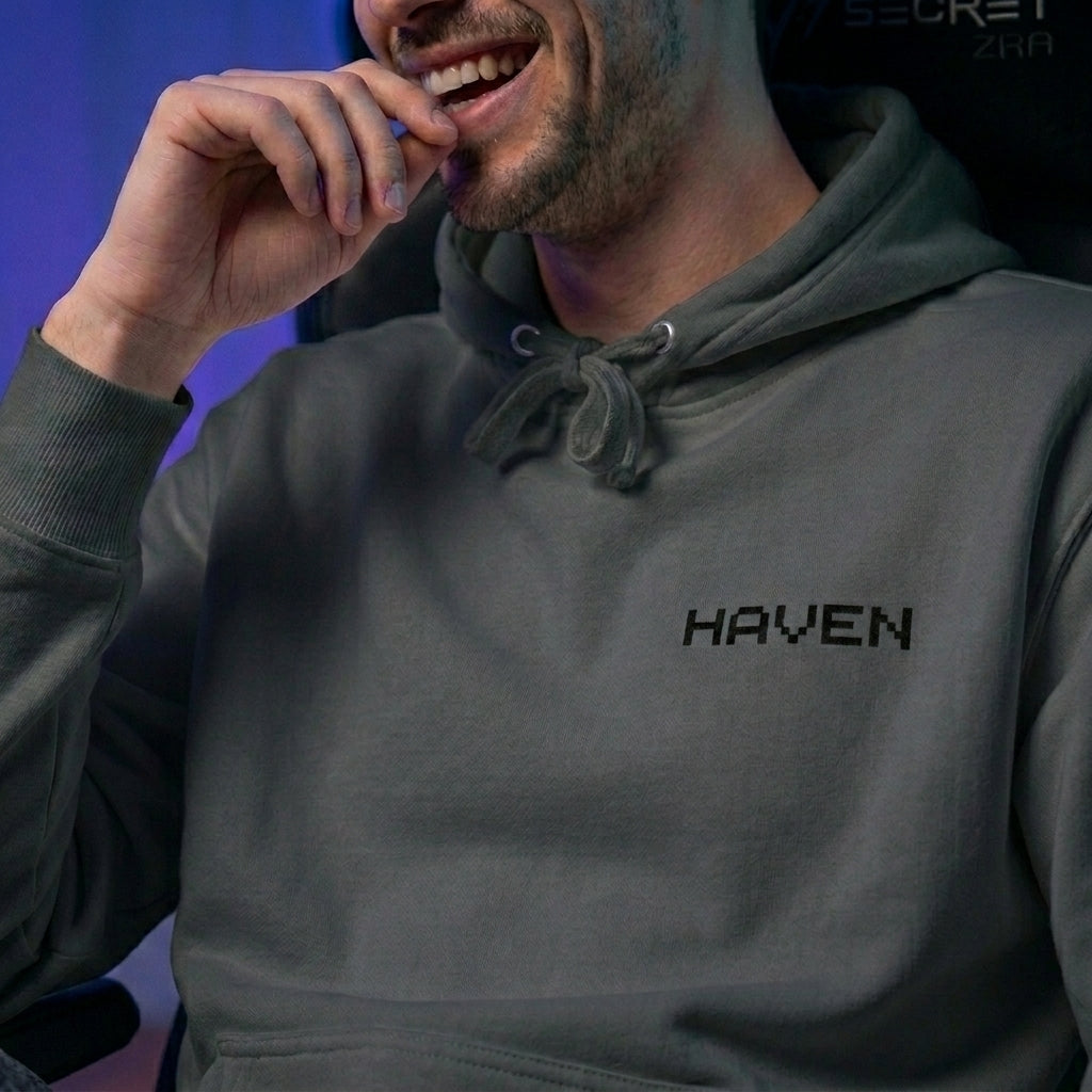 HAVEN Minimalist Logo Hoodie