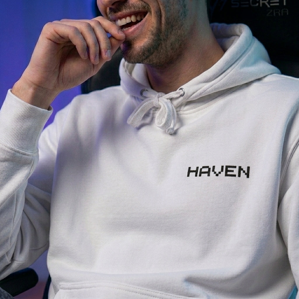HAVEN Minimalist Logo Hoodie
